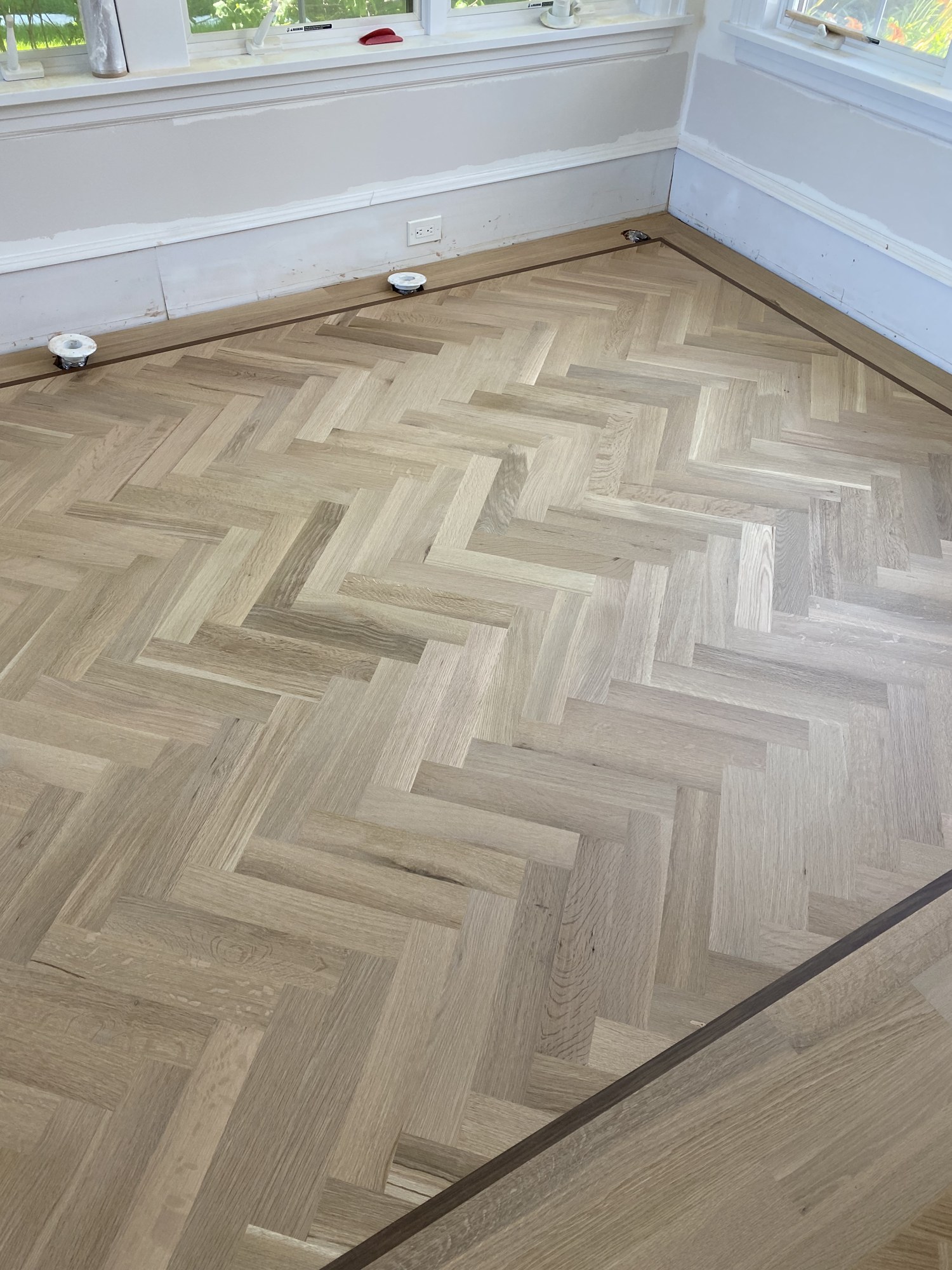 Custom flooring project by Kingdom Flooring