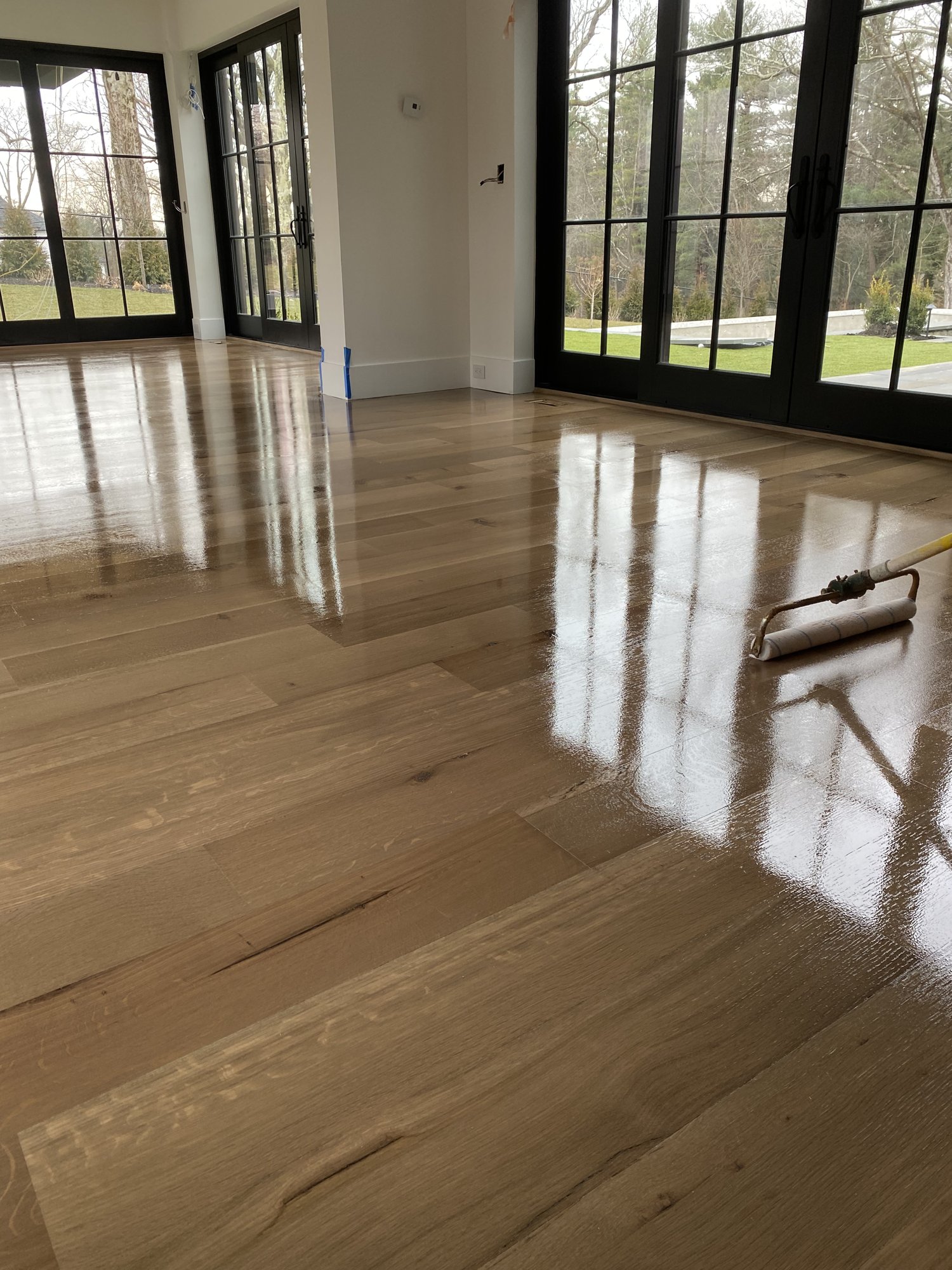 Custom flooring project by Kingdom Flooring